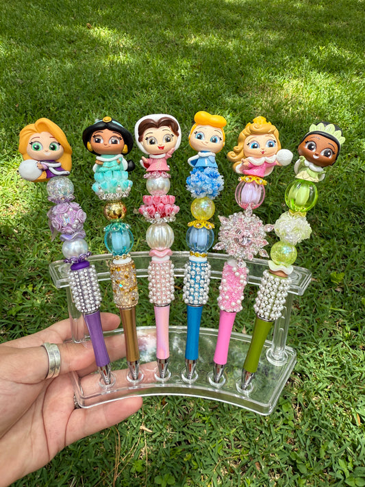 TIANA - Winter Princess Collection Disney Doorable Beaded Pen