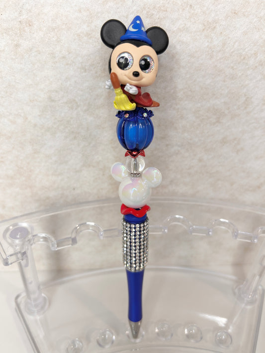 Fantasia Sorcerer Mickey Doorable Beaded Pen